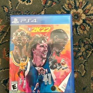 NBA 2K22 for PS4 - Blue Case